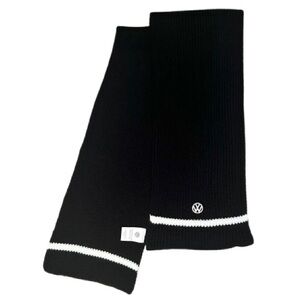 NWOT ORIGINAL VOLKSWAGEN Black and White Unisex Knit Scarf